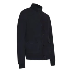 Store Blue Suede Jacket | Herren KLEIDUNG