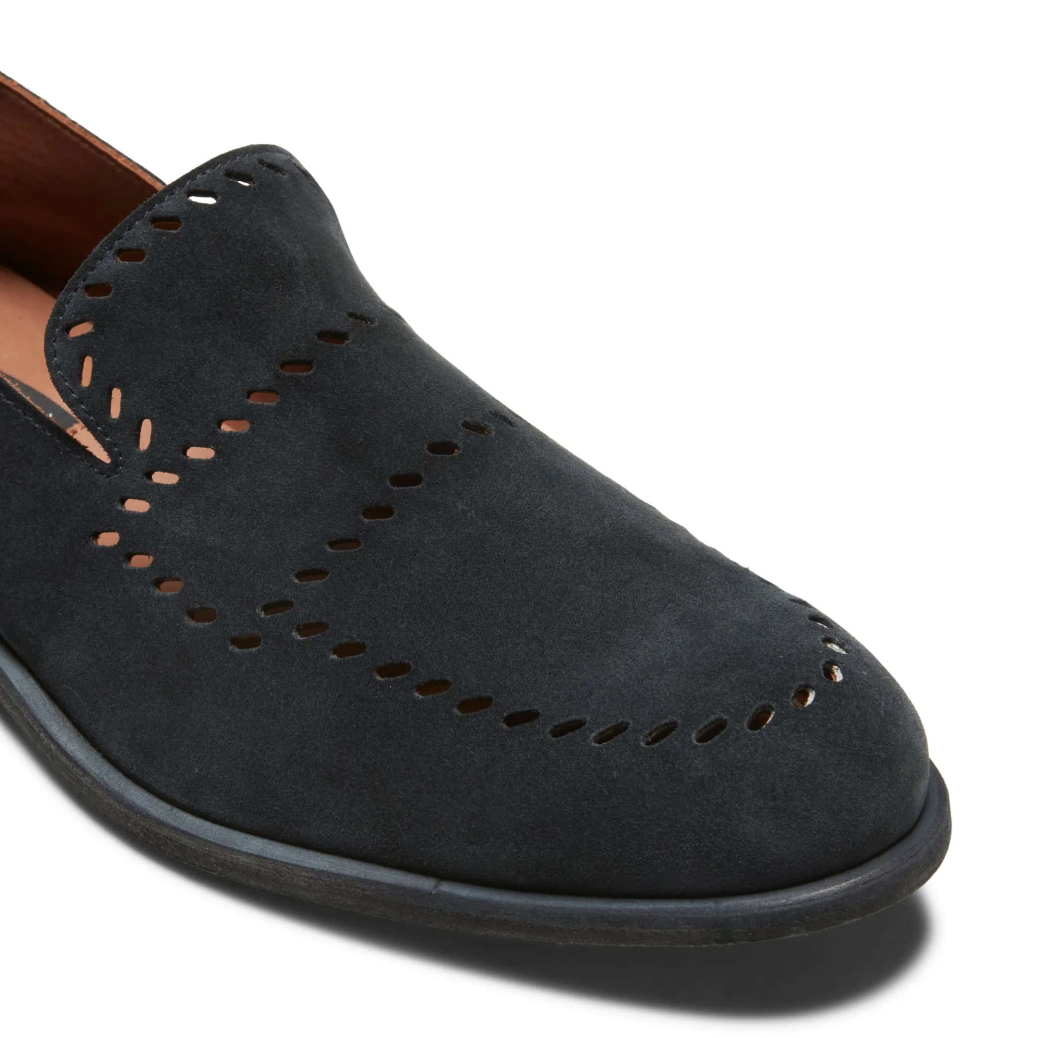 Discount Blue Woven Suede Slippers | Herren RELAXED MOOD|SLIP-ON