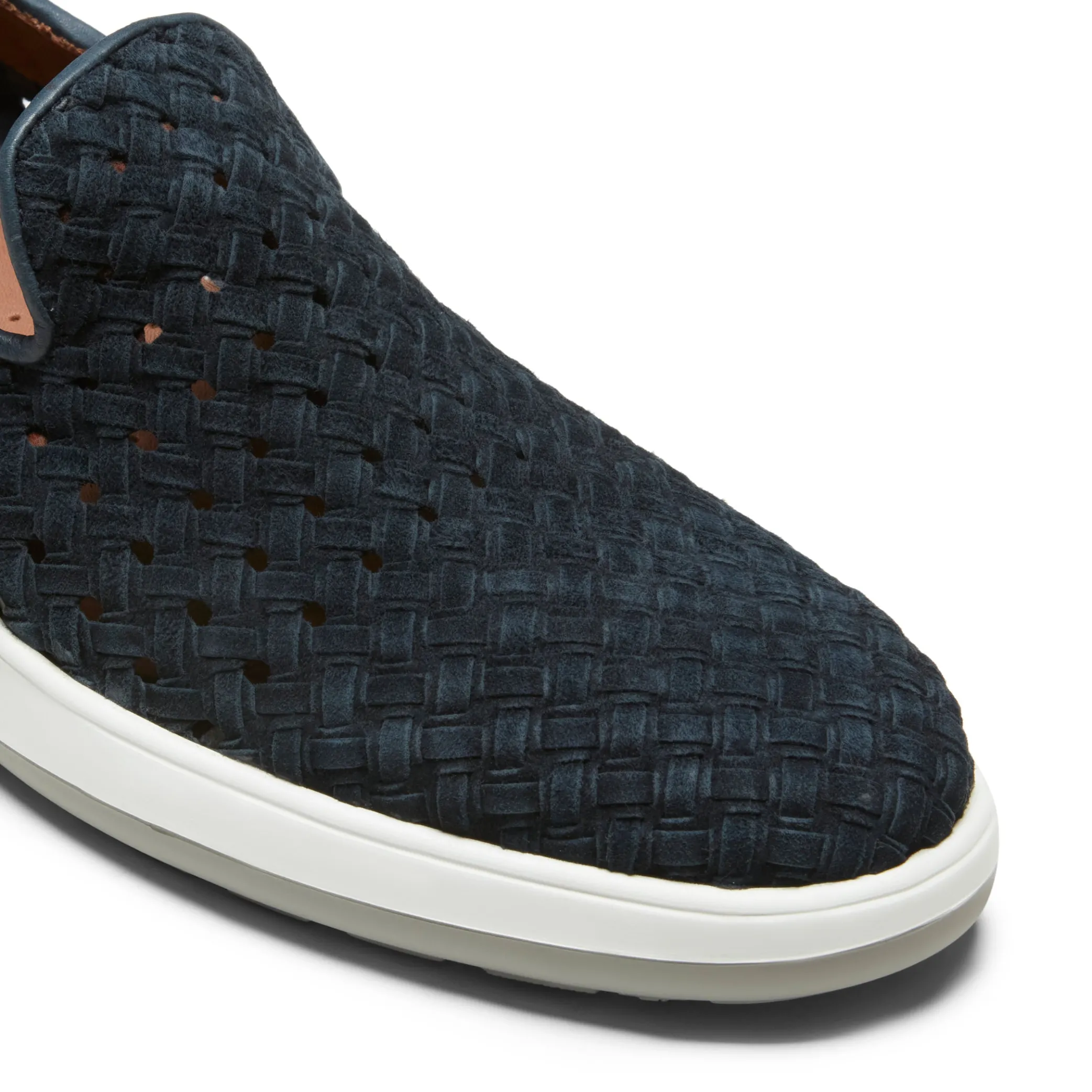 Best Sale Blue Woven Suede Sneaker | Herren SLIP-ON|ALLE SCHUHE