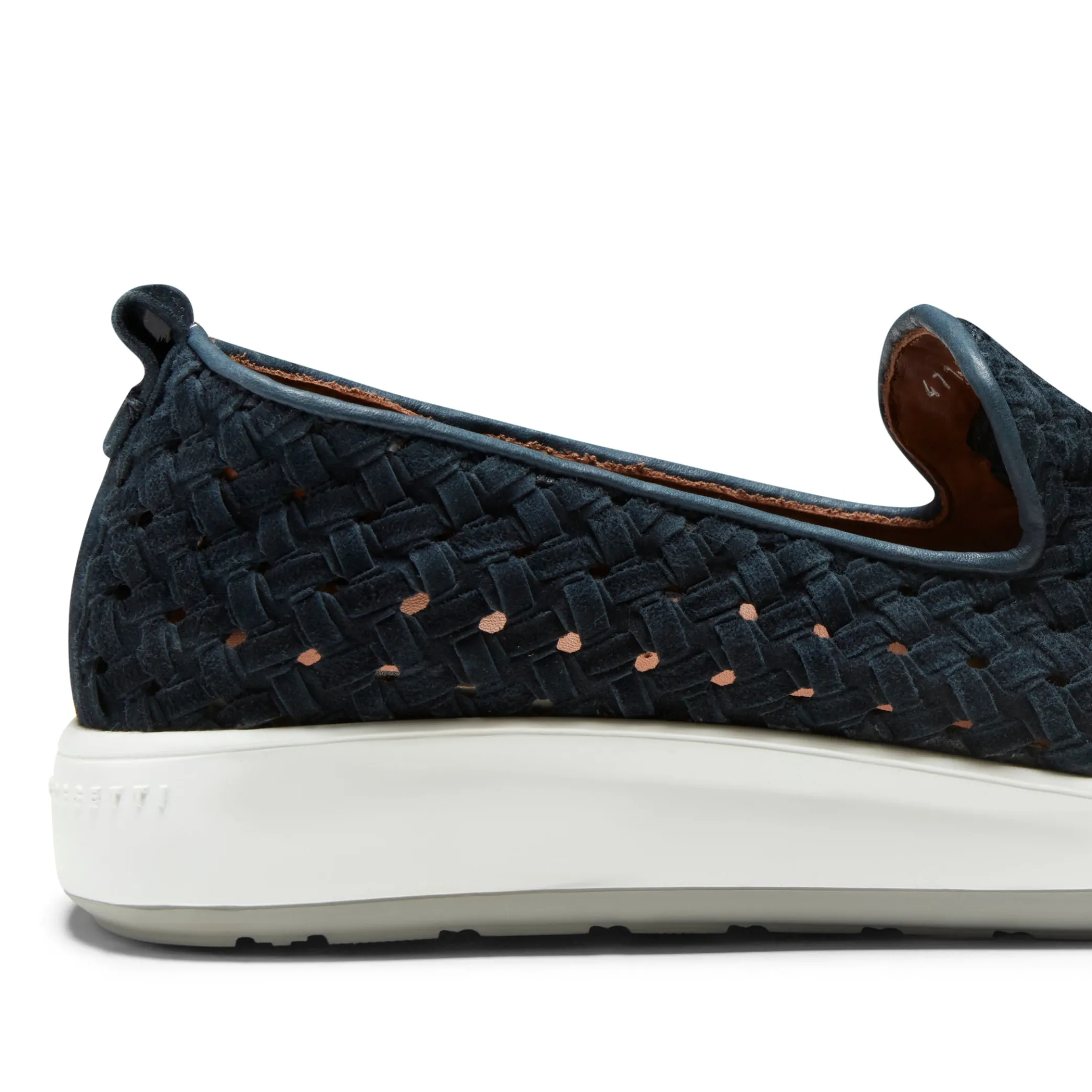 Best Sale Blue Woven Suede Sneaker | Herren SLIP-ON|ALLE SCHUHE