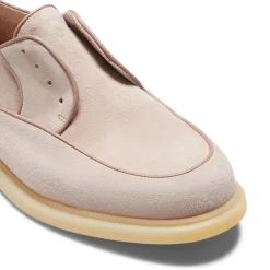 Hot Blush Pink Suede Lace-up Shoe | Damen SCHNÜRSCHUHE