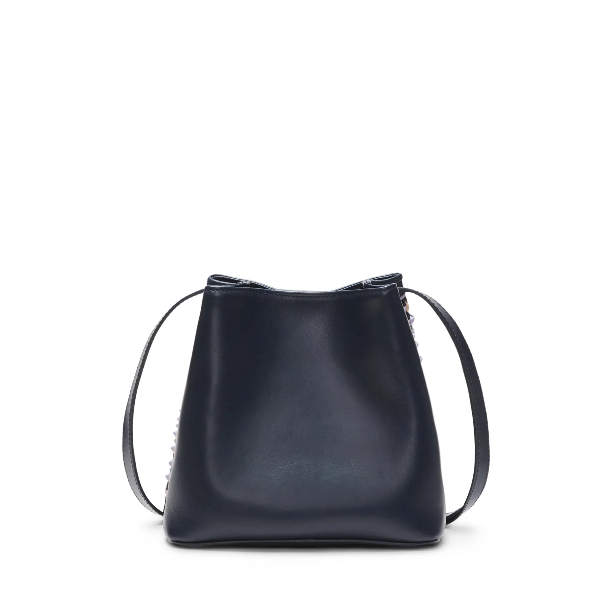 Store Borsa In Pelle Blu/lilla- Damen TASCHEN