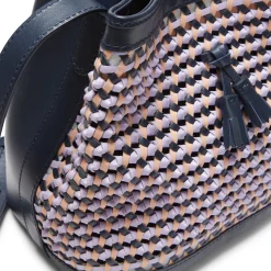 Store Borsa In Pelle Blu/lilla- Damen TASCHEN