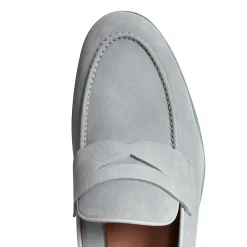 Hot Denim-blue Suede Loafer | Herren MOKASSINS|ALLE SCHUHE