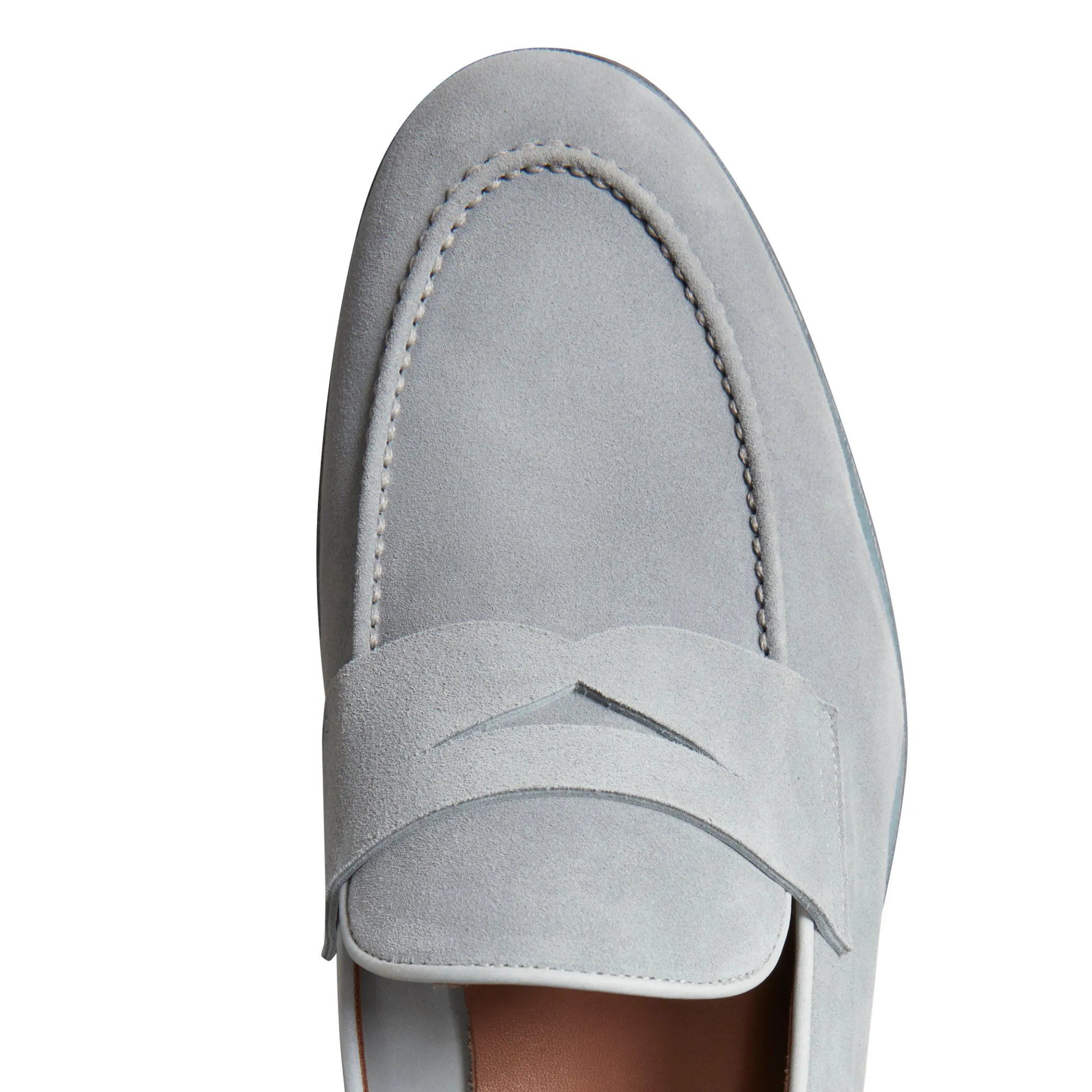 Hot Denim-blue Suede Loafer | Herren MOKASSINS|ALLE SCHUHE