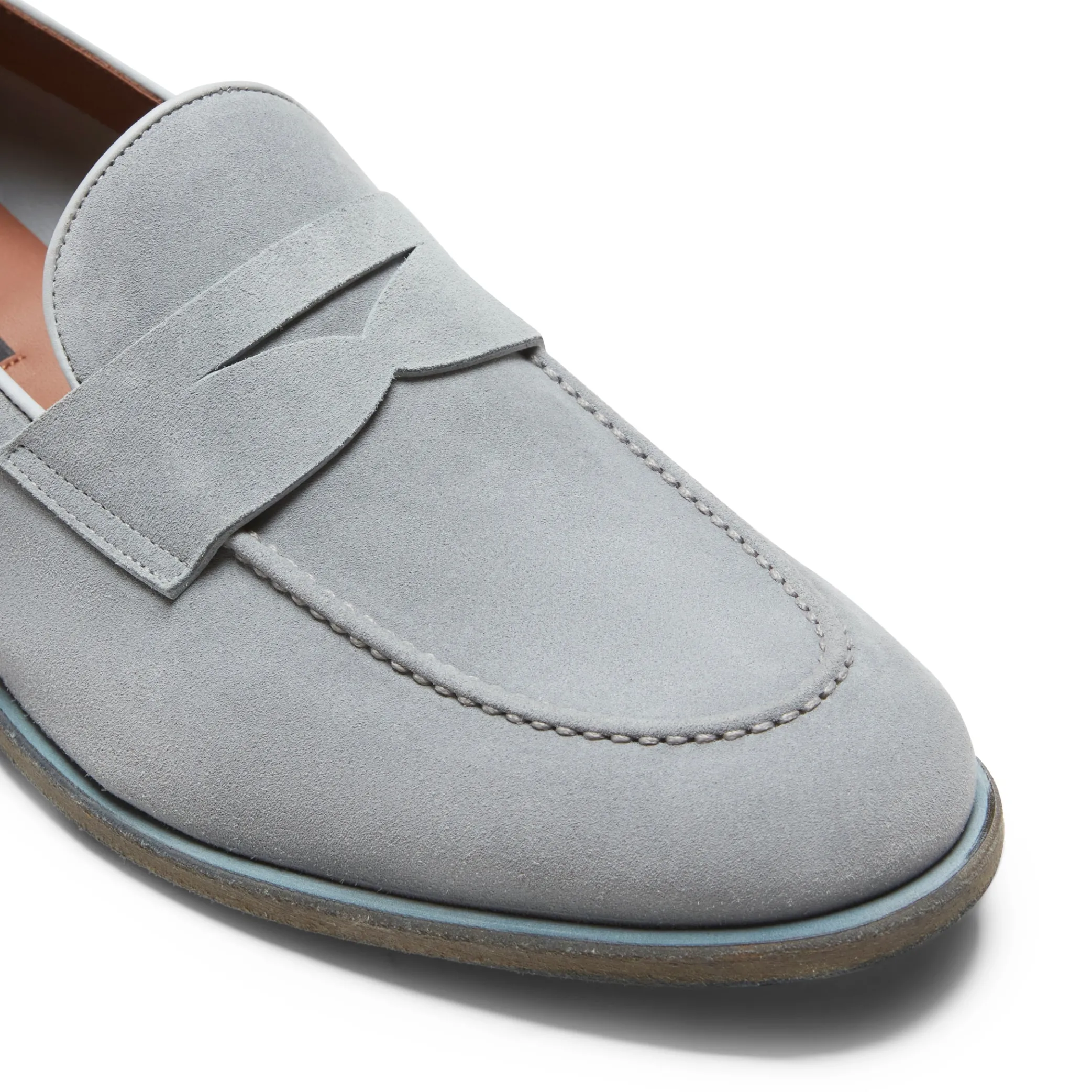 Hot Denim-blue Suede Loafer | Herren MOKASSINS|ALLE SCHUHE