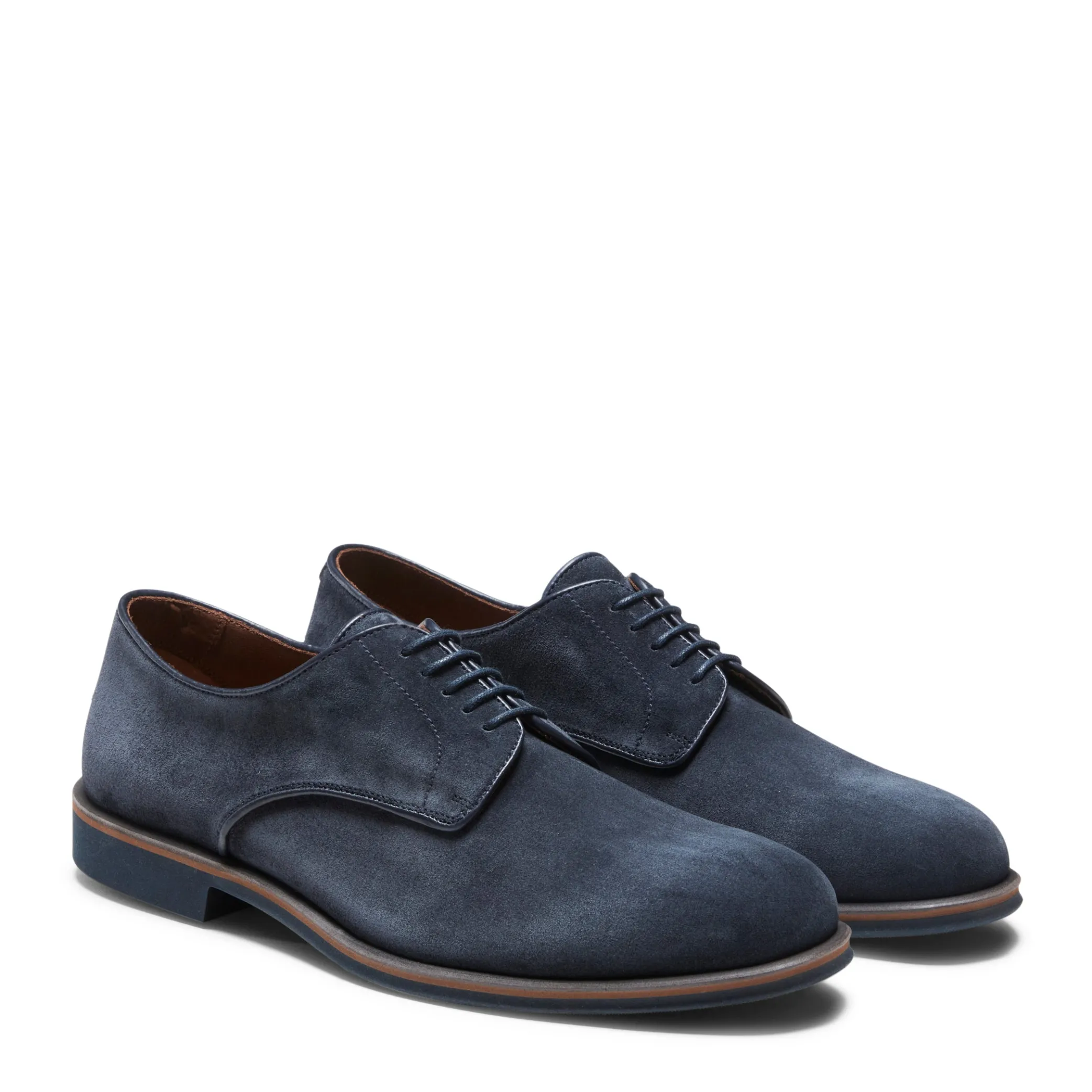 Fashion Derby Uomo In Suede- Herren RELAXED MOOD|SCHNÜRSCHUHE