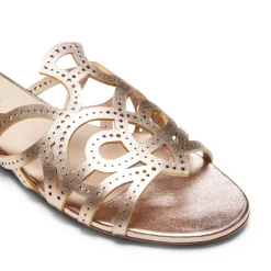New Gold Leather Sandal | Damen SANDALEN|ALLE SCHUHE