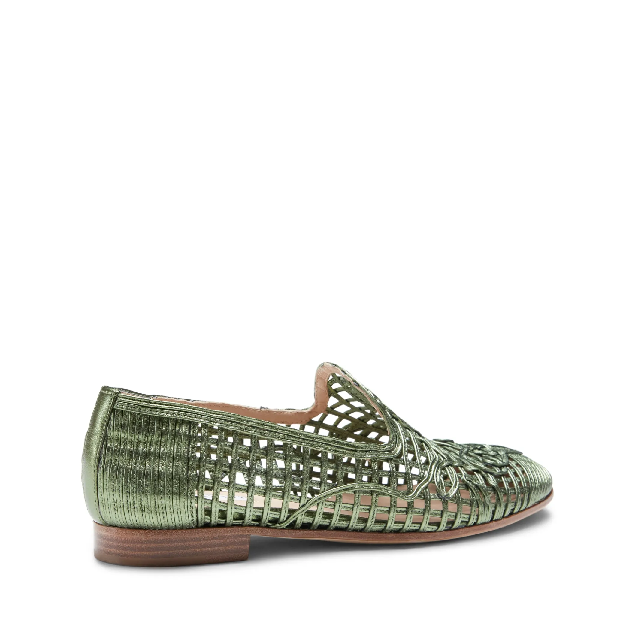 Clearance Green Woven Slipper | Damen ALLE SCHUHE|GARDEN PARTY
