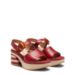 Clearance Leather Wedge Sandal | Damen SANDALEN