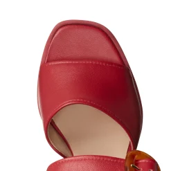 Clearance Leather Wedge Sandal | Damen SANDALEN