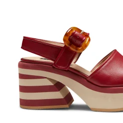 Clearance Leather Wedge Sandal | Damen SANDALEN