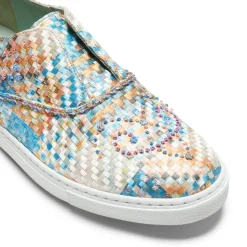 Cheap Embroidered Fabric Hobo Sport Sneakers | Damen SPECIAL EMBROIDERY|SPORTY MOOD