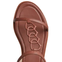 Sale Magenta Leather Sandal | Damen SANDALEN|MAGENTA