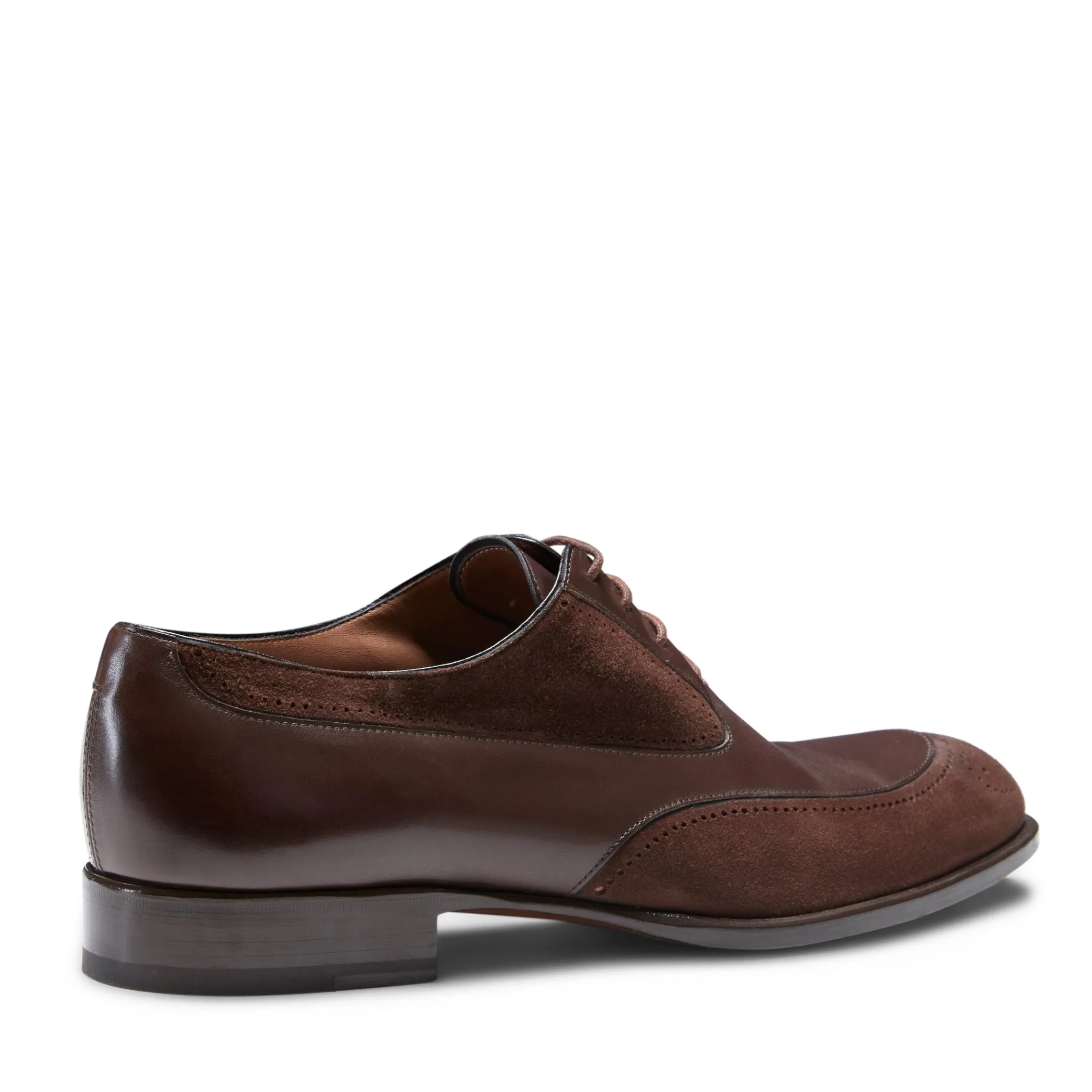 Store Leather And Suede Lace-up Shoe | Herren SCHNÜRSCHUHE