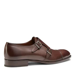 Discount Leather Double-buckle Derby Shoe | Herren SCHNÜRSCHUHE|TIMELESS ELEGANCE