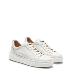Shop Milk-white Leather Sneakers | Damen SPORTY MOOD|SNEAKERS