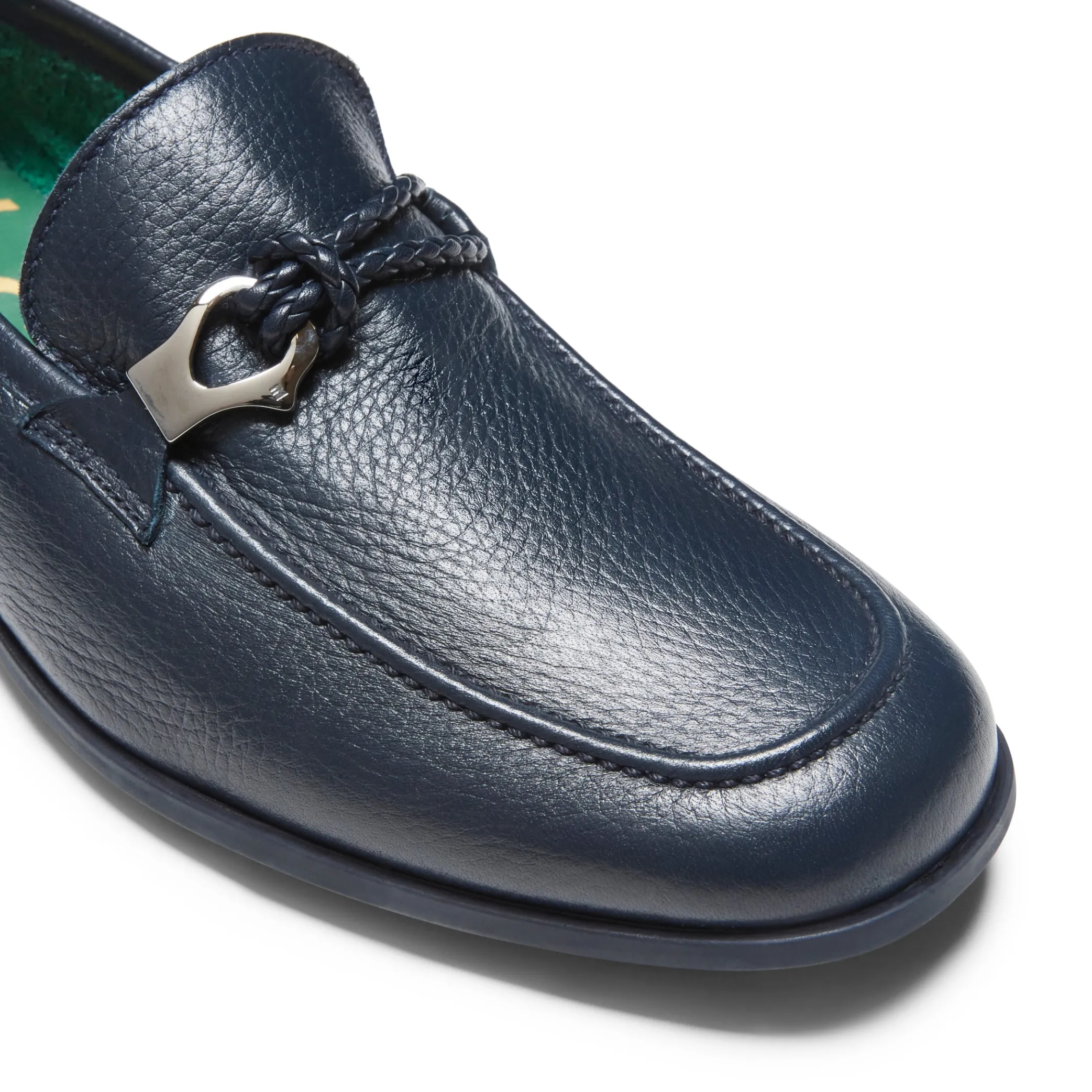 Outlet Mocassino Uomo In Pelle Blu- Herren YACHT