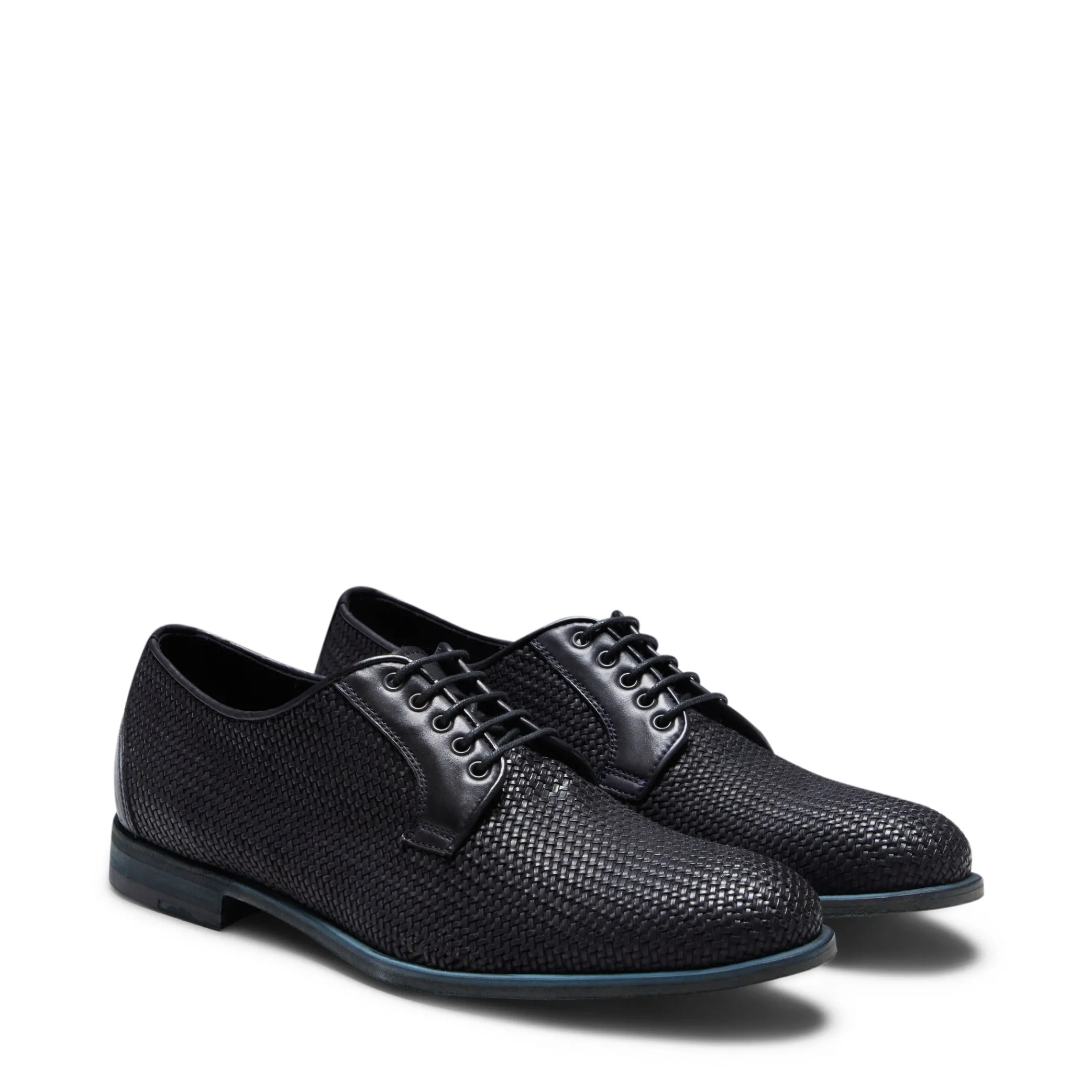 Hot Woven Leather Lace-up Shoe | Herren SCHNÜRSCHUHE