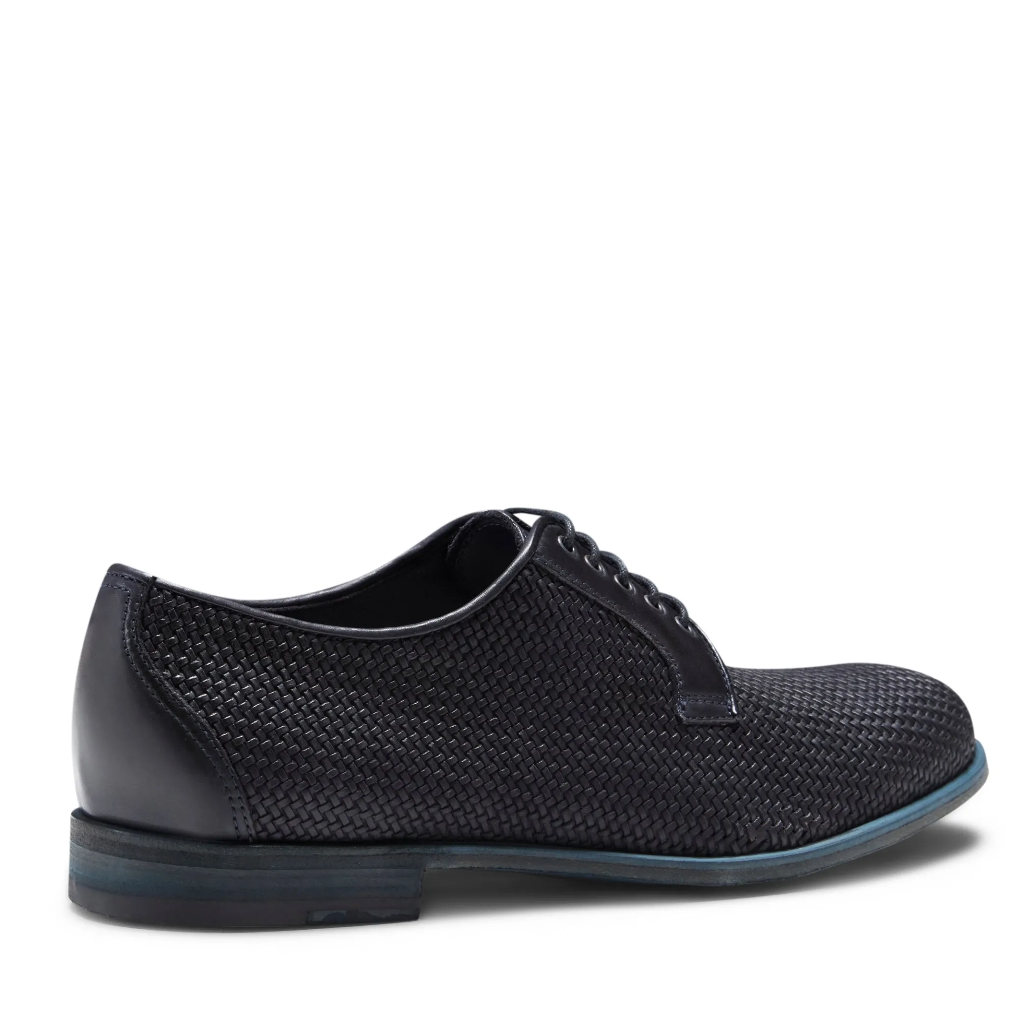 Hot Woven Leather Lace-up Shoe | Herren SCHNÜRSCHUHE