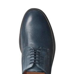 Best Sale Blue Leather Lace-up Shoe | Herren SCHNÜRSCHUHE|ALLE SCHUHE