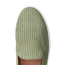 New Green Woven Suede Slipper | Herren LIGHTNESS STEPS|SLIP-ON
