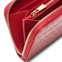 Hot Portafoglio Zip Around In Pelle- Damen ACCESSOIRES