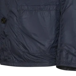 Sale Reversible Blue Suede Jacket | Herren KLEIDUNG