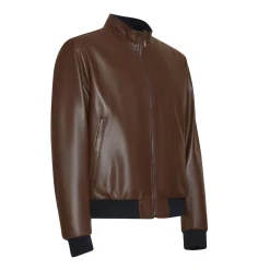 Best Sale Reversible Nappa Leather Bomber Jacket | Herren KLEIDUNG