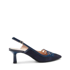 Cheap Sandalo Donna In Suede Blu- Damen TIMELESS ELEGANCE|PUMPS