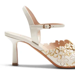 Discount Sandalo Donna Romantic Flower In Pelle- Damen GARDEN PARTY|SANDALEN