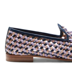 Cheap Slipper Donna Blu- Damen KNOT PASSION|SLIP ON