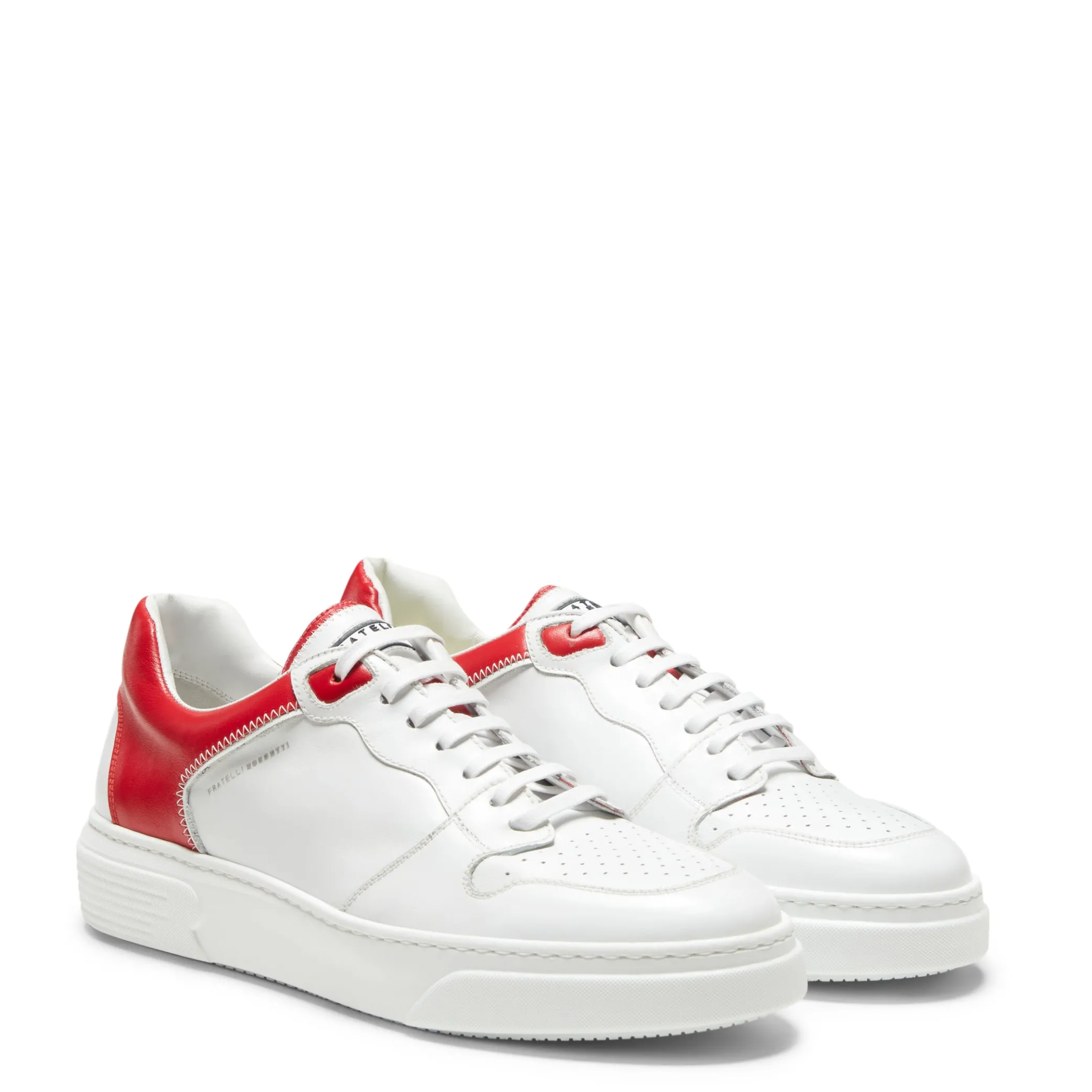 Clearance /red Leather Sneaker | Herren SPORTY MOOD|SNEAKERS